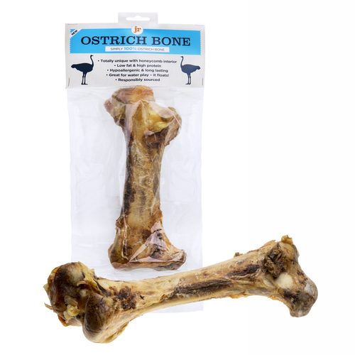 Ostrich bone dog chew